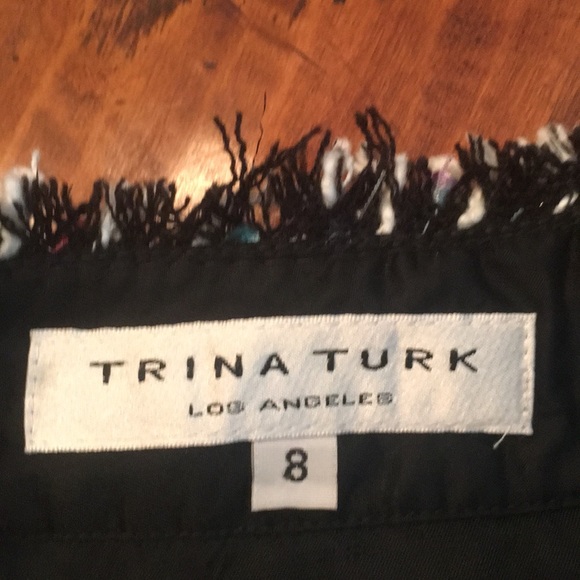 trina turk pleated skirt - Picture 2 of 3